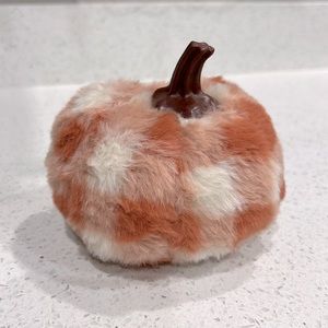 LAST ONE! 2023 Target Bullseye Orange Plaid Pumpkin